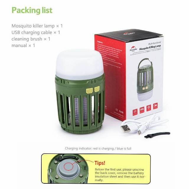 LENTERA ANTI NYAMUK NATUREHIKE NH20ZM003/LAMPU ANTI NYAMUK