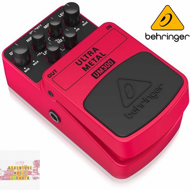 BEHRINGER ULTRA METAL UM300 Efek Gitar Distorsi Behringer UM 300