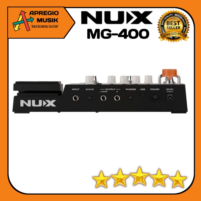 NUX MG400 MG 400 MG-400 Modelling Guitar Bass Effect Processor