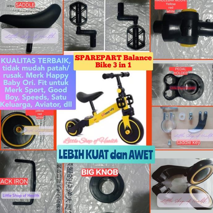 Sparepart sepeda happy baby