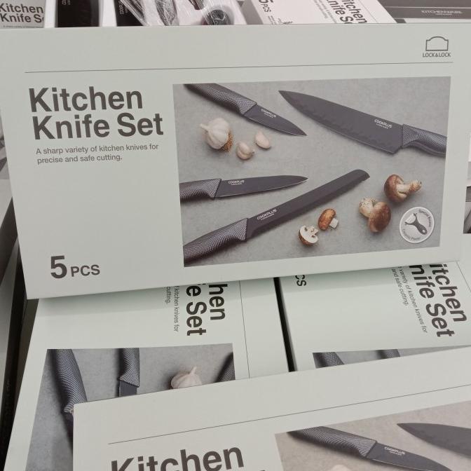Pisau dapur set Lock n Lock ORIGINAL - knives set