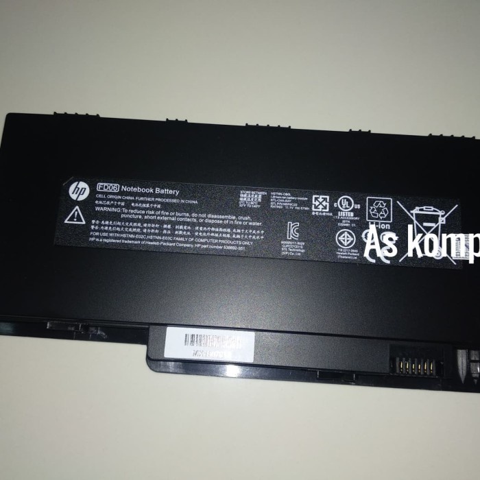 Baterai Battery for Laptop Pavilion FD06 DM3 DM3-1000 Series Original