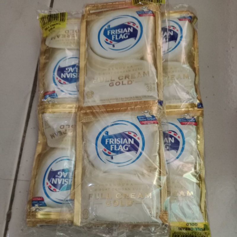 

frisian flag susu kental manis gool sachet 1 renceng isi6 pc