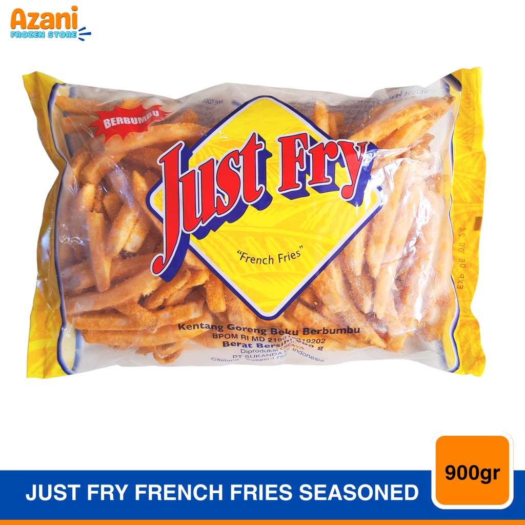 

Just Fry French Fries Seasoned/Berbumbu 900Gr