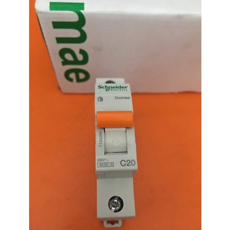 Mcb Schneider 20A Mcb 20 Amper Mcb Domae Mcb 1P Domae 20