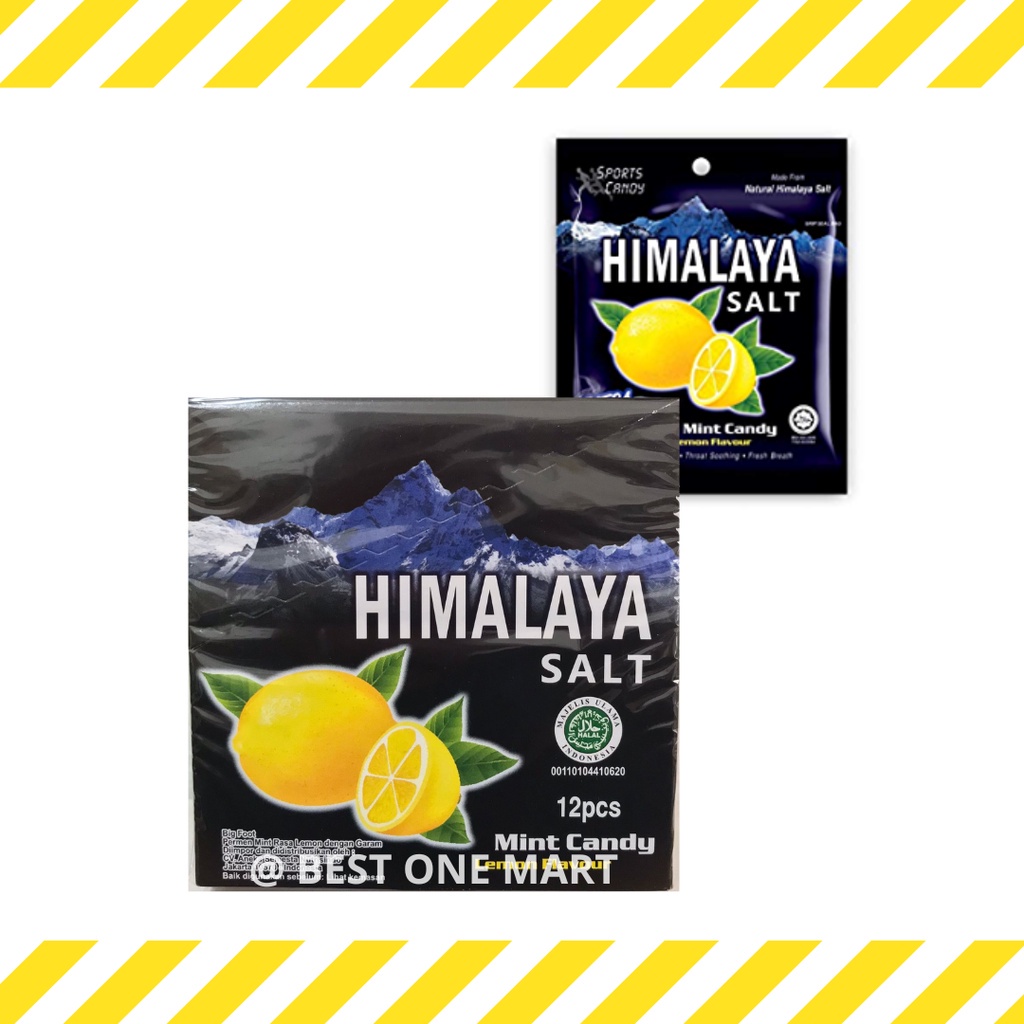 

Himalaya / Himalayan Lemon Candy - Permen Segar Rasa Nt 1 Box 12 Bungkus
