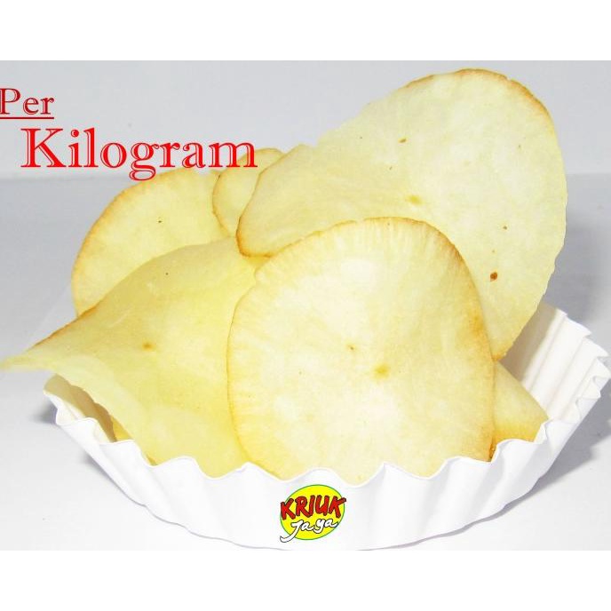 

KERIPIK SINGKONG RASA ORIGINAL ( KILOAN / CURAH )