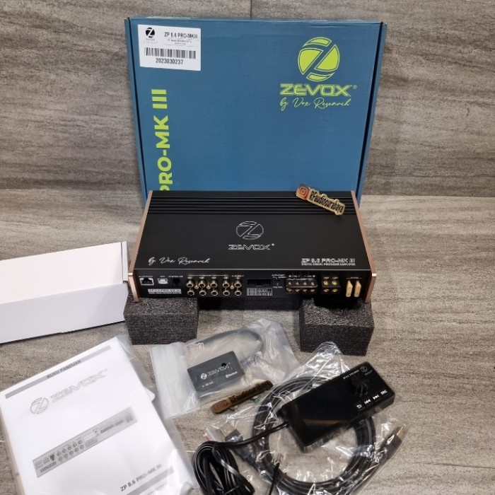 Terlaris Processor Dsp 8 Channel Zevox Zp 8.6 Pro Mk2 By Vox