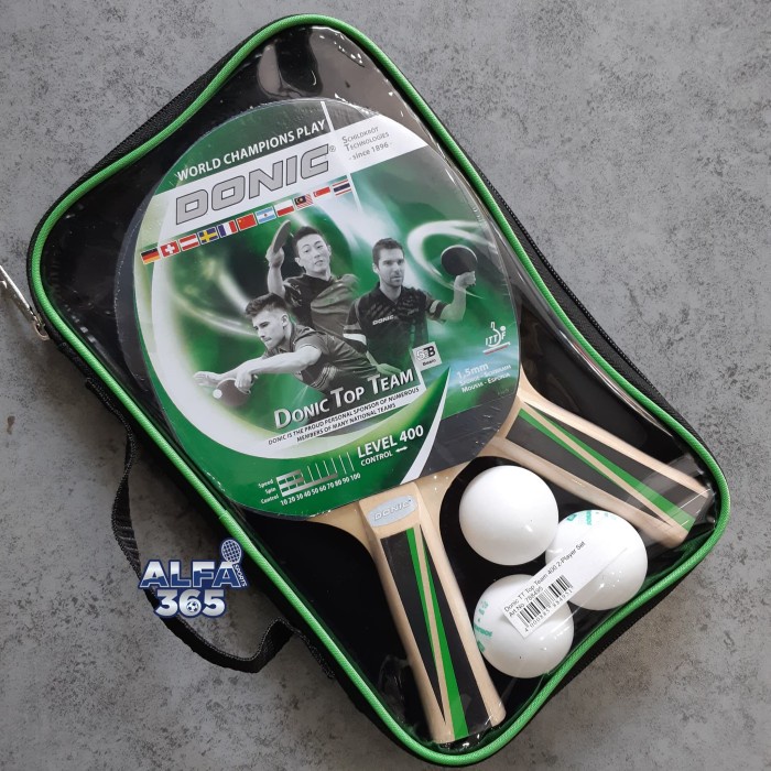 [New] Donic Schildkrot Top Team 400 Set Isi 2 Bisa Sameday