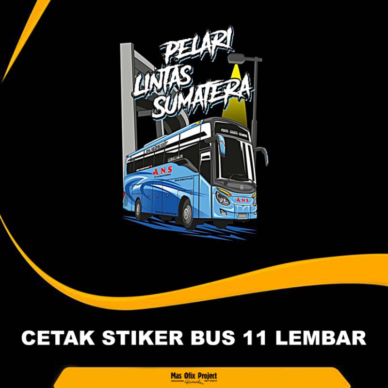 

STIKER BUS BASURI 11 LEMBAR