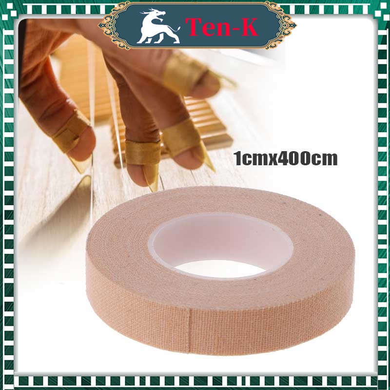 Guzheng Tape Perekat Plester kuku Ukuran 500cm Untuk Picks Jari Pipa Guzheng China