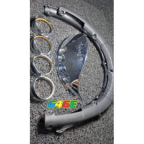 Set cover topi lampu depan honda / cover pegangan belakang rear grip / topi lampu sen winker cap pet