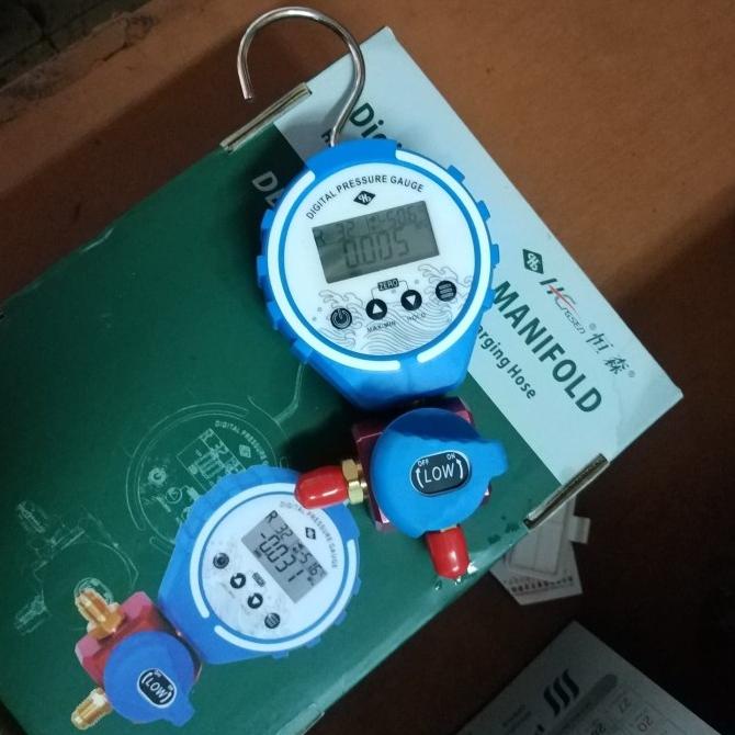 Testing Manifold Single Digital Hengsen Ac R22 R134 R32 R410 R404