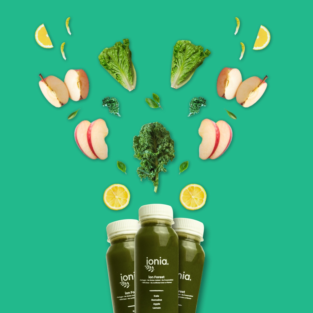 

Cold Pressed Paket Detox Jus Kale Lemon Apel Romaine Buah Dan Sayur Sehat Cleanse 3 Botol 250Ml