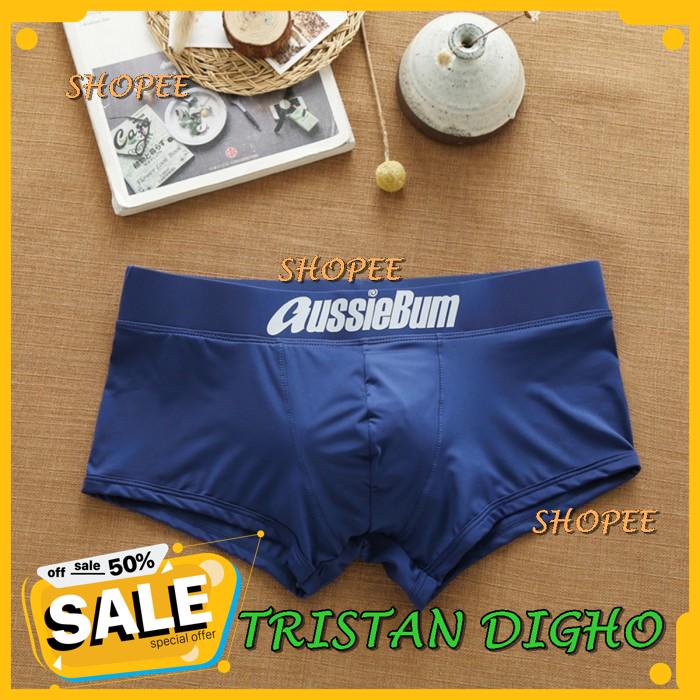 MEN BOXER TRUNK PRIA CELANA DALAM BOXER PRIA NAVY AUSSIEBUM BEST SELLER 
