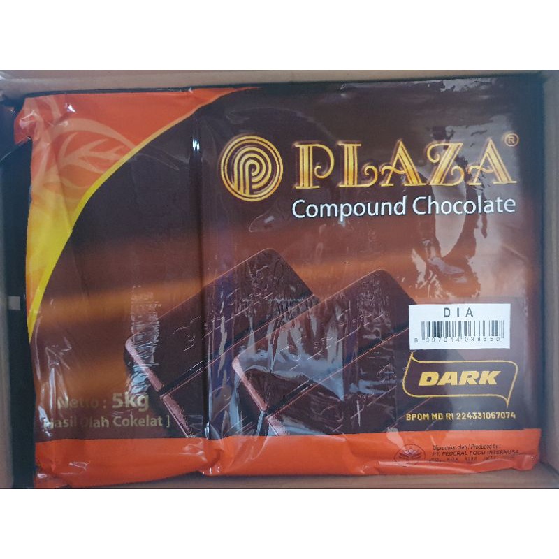 

Plaza Coklat Batang Dark Compound Chocolate Dcc 5Kg