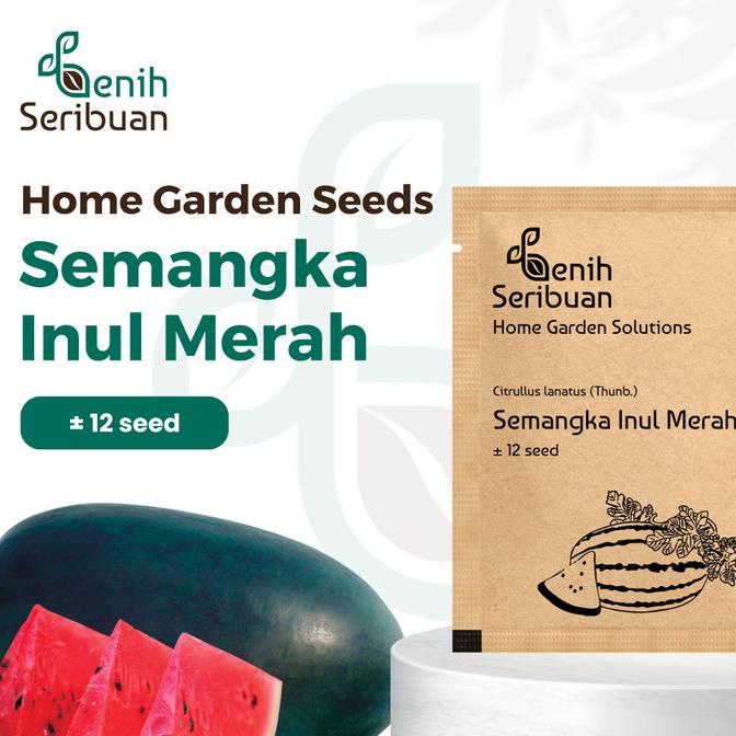 New Product  Promo Murah Oktober Benih Seribuan Bibit Buah Semangka Inul Merah Jumbo F1 Hibrida Prem