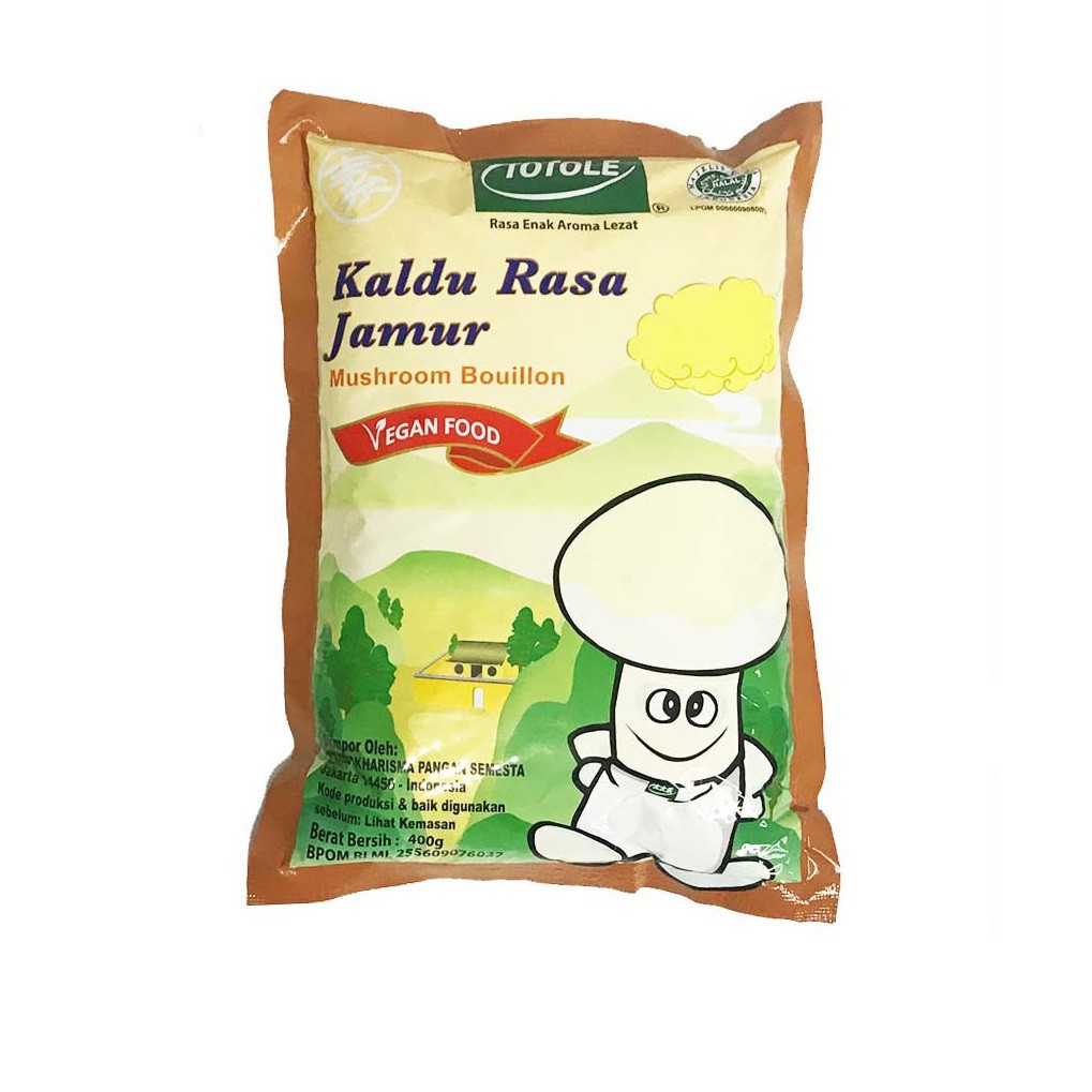 

Totole Kaldu Rasa Jamur 400 Gr / Mushroom Bouillon Totole Vegan Food