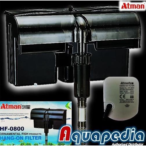 @=@=@=@=] Atman HF-0800 Filter Gantung Aquarium Hang-on Filter