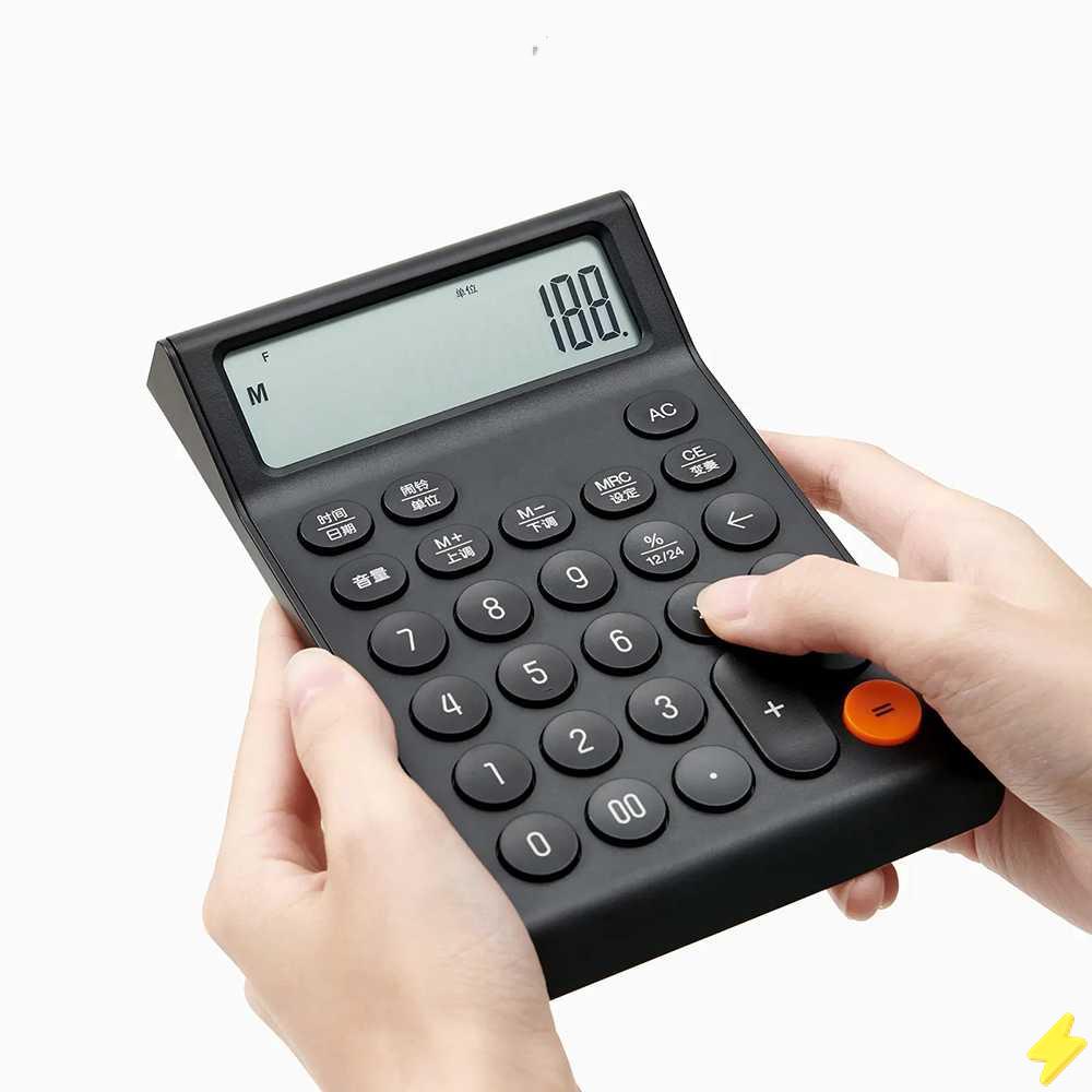 

[PROMO] Kaco LEMO Electronic Calculator 12 Digit - K1429