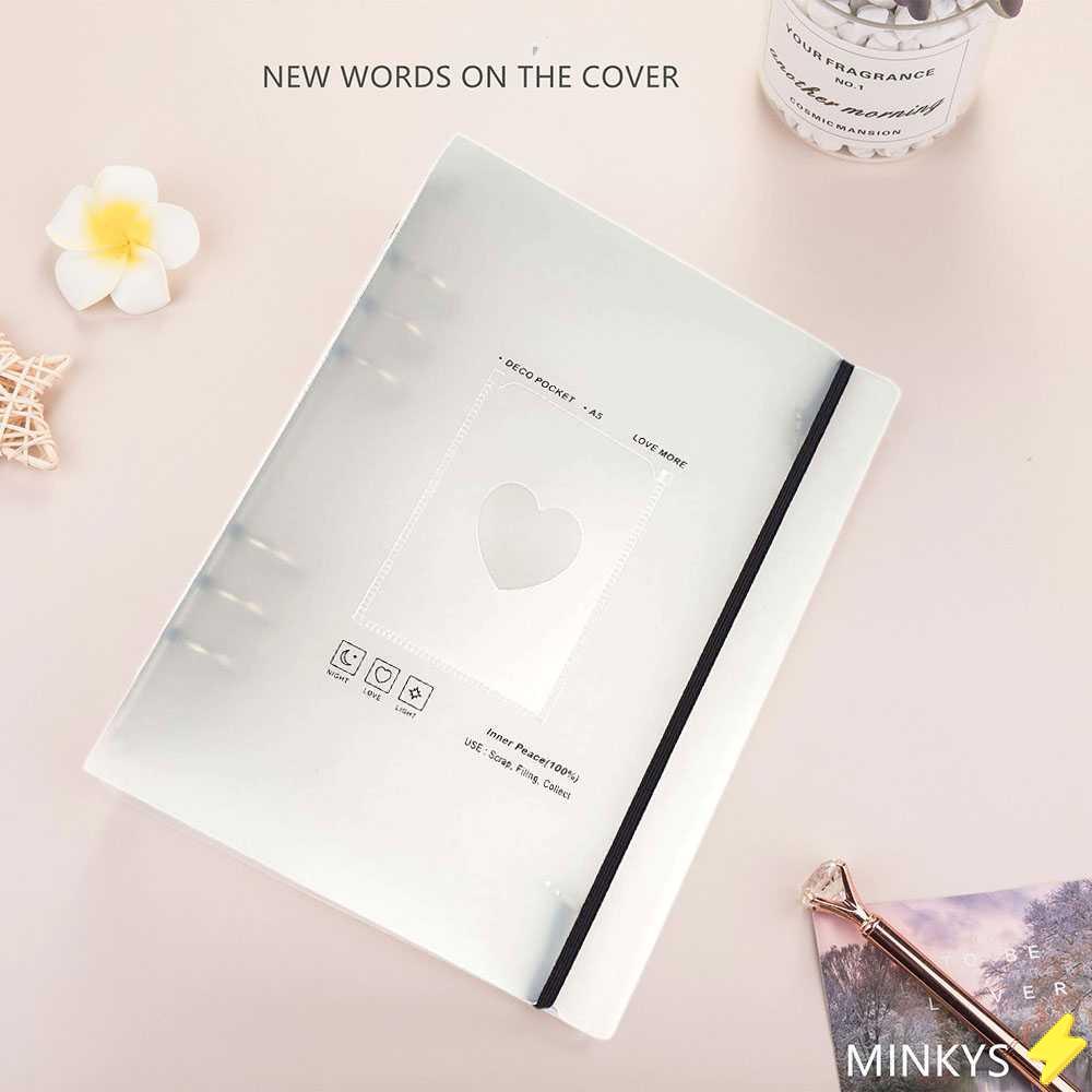 

[PROMO] MINKYS Binder A5 Photocards Collect Book Postcard Holder - 2021