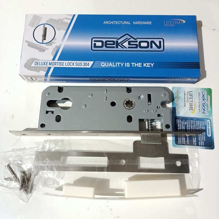 Latin- Dalaman Kunci Dekson Mts Dks 8485 Il Sss Sus 304 / Mortice Lock Body