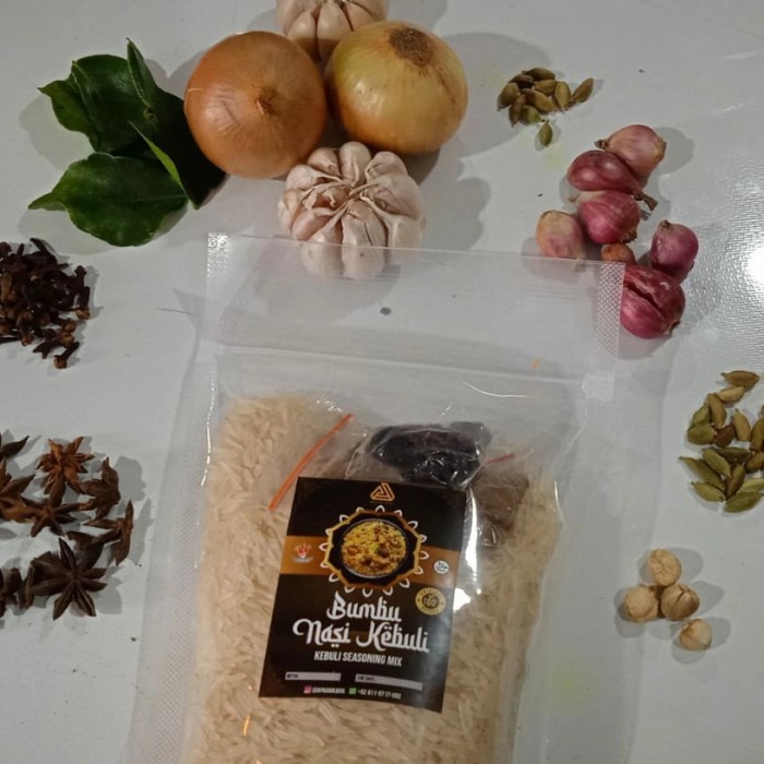 

Beras Basmati Dan Bumbu Nasi Kebuli Spesial