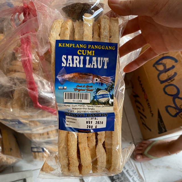 

Kemplang Panggang Bangka Cu Cap Sari Laut Sambel Terasi - Sna Bangka - Makanan Bangka