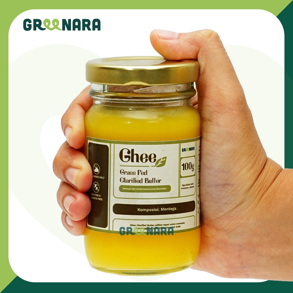 

Ghee 100Gr Grass Fed Clarified