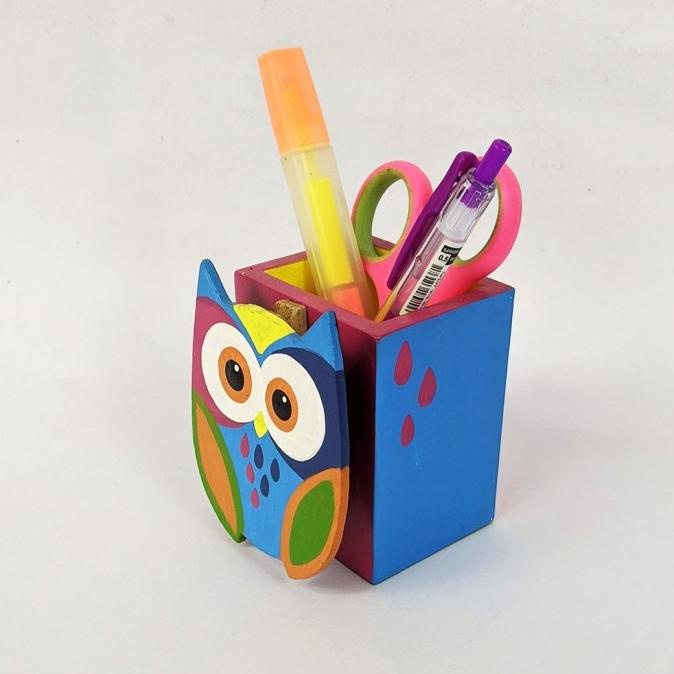 

Pen Stand/Tempat Pensil Owl/Burung Hantu