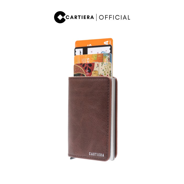CARTIERA VINE WALLET - DOMPET RFID SLIM ELEGANT MINIMALIST ORIGINAL TERBARU