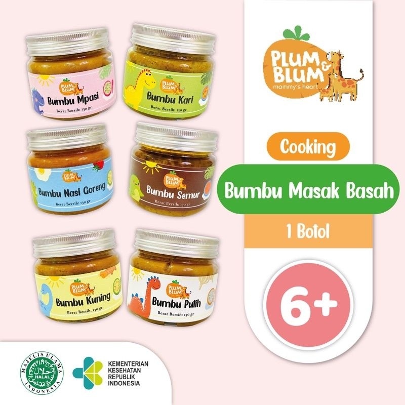 

Plum & Blum Bumbu Masak Mpasi Basah 100Gram / Bumbu Mpasi Bayi Plumandblum Plum And Blum