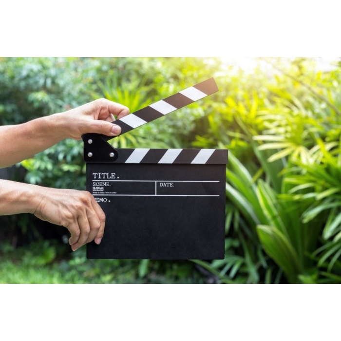

Clapper Board Hollywood Universal Papan Take Film Sutradara Action Berkualitas