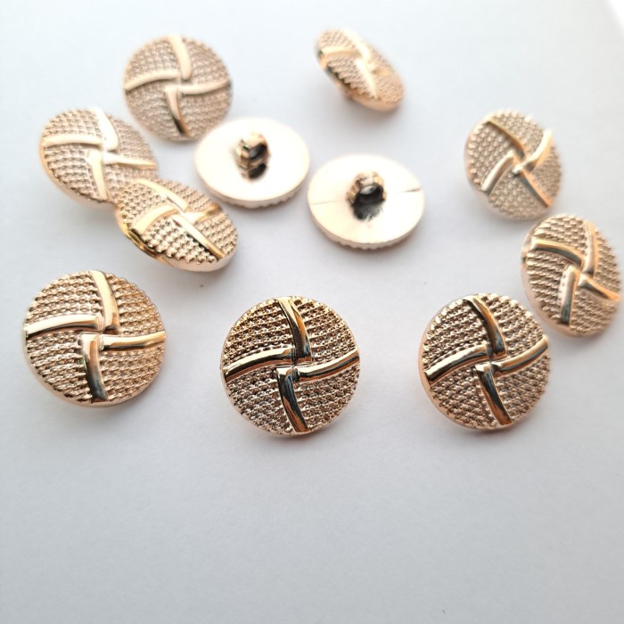 Kancing Baju Model Garis Bintik Gamis Kancing Hias 2.5 Cm 144 Berkualitas