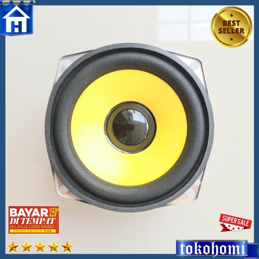 Speaker 4Inch 4 Inch Woofer Marcopolo Mc 510W 50 Watt Double Magnet