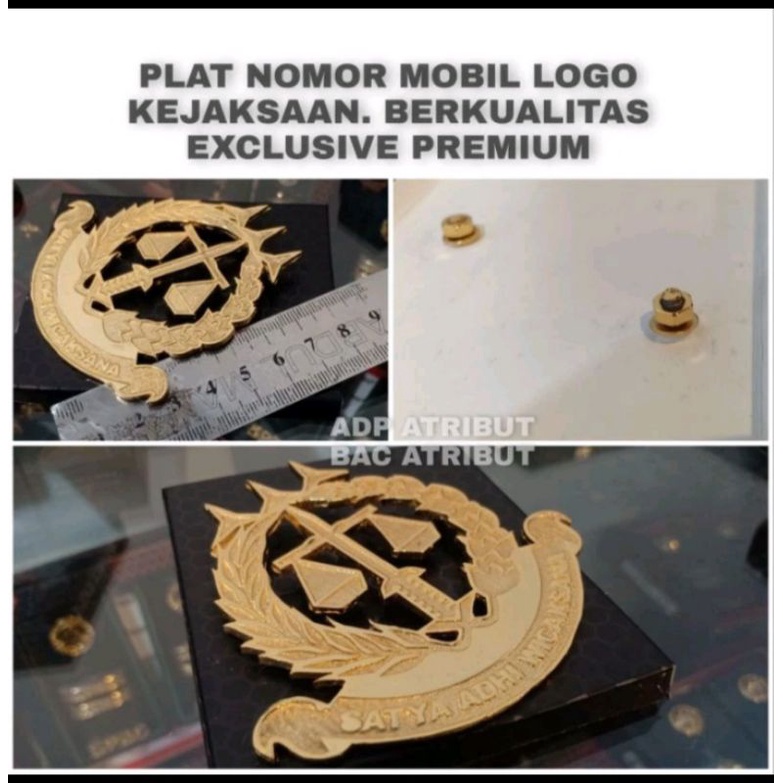 logo plat nomor kendaraan jaksa Kejaksaan excellent mewah