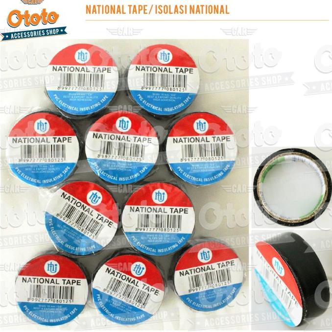 

Bisa COD National Tape/ Isolasi National Kecil isi 10 Termurah (oto00amnh)
