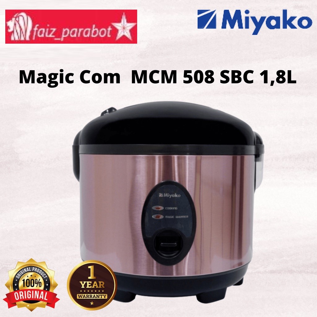 Magic Com Yako Mcm508Sbc Mcm-508Sbc Mcm 508 Sbc 1.8 Liter