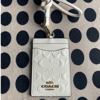 

Lanyard C. *73602* ID Card Case Badge White Embosse