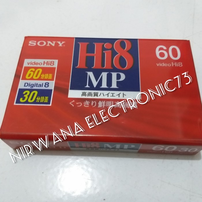 Ready stok Kaset Handycam Sony MP8/ Hi8