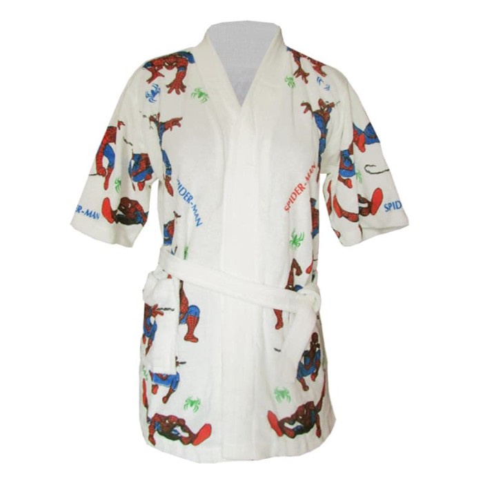 Kimono Handuk Kimono Anak Karakter Spiderman Usia 3-5 Tahun (Balita)(Z5R8) Kimono Jumbo Kimono Handu
