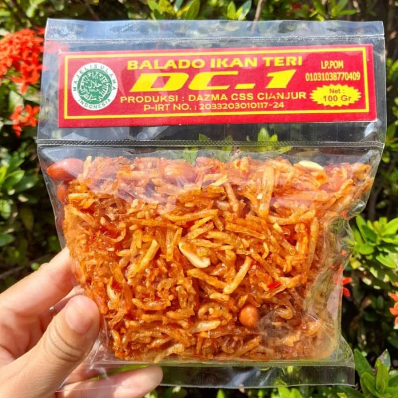 

Balado Ikan Teri Kentang Cianjur