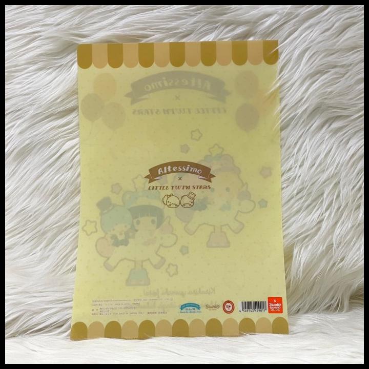 

DISKON LITTLE TWIN STAR MAP PLASTIK FILE CLEAR HOLDER ORGANIZER SANRIO !!!!
