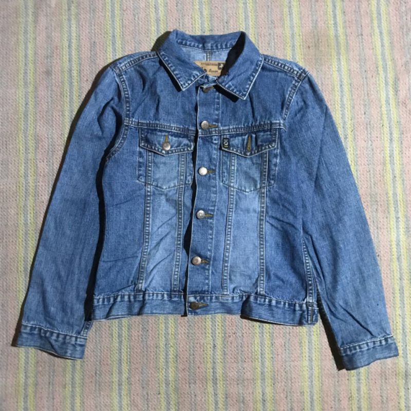 Jacket Jeans Trucker Lois Spain Original Second Preloved
