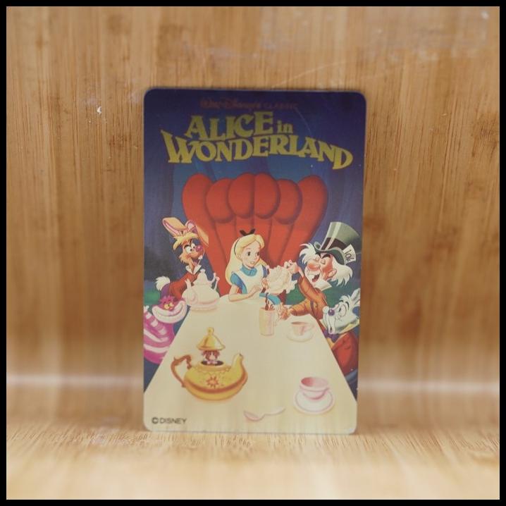 

BEST DEAL STIKER SKIN KARTU CARD STICKER ATM DEBIT DISNEY ALICE IN WONDERLAND !!!