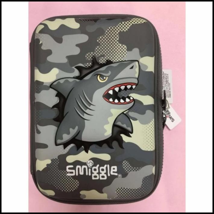 

TERBARU SMIGGLE ORI PENCIL CASE HARDTOP SHARK/ TEMPAT PENSIL/ KADO !!!!!!!