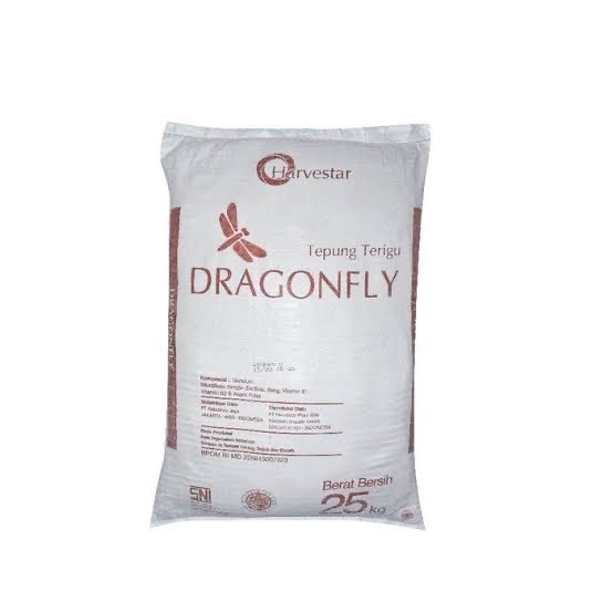 

Promo Tepung Terigu Dragonfly (1 Bal Isi 25 Kg) Terbaru