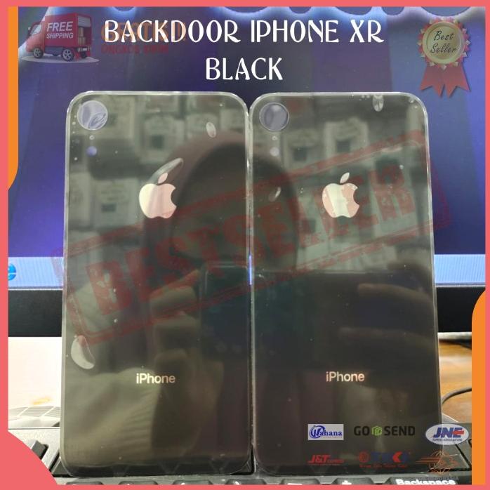 Backdoor Iphone Xr Black Blue Coral Free Ongkir