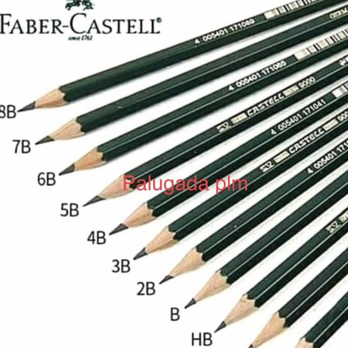 

Produk Unggulan] Pensil Faber Castell, ready F, H, HB, 3B, 4B, 5B, 6B, 7B