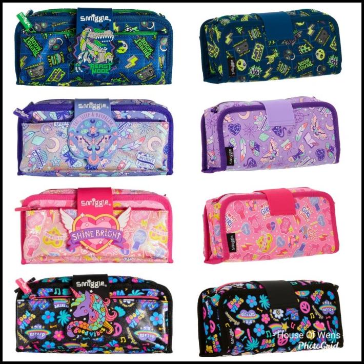 

GRATIS ONGKIR SMIGGLE EXPRESS SCENTED BADGE UTILITY PENCIL CASE - TEMPAT PENSIL !